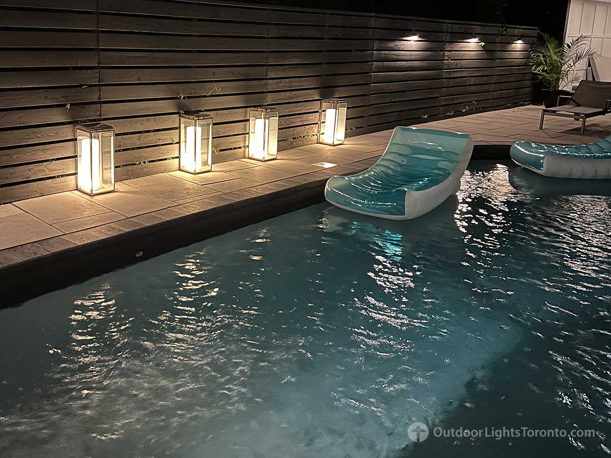 pool lighting in Toronto